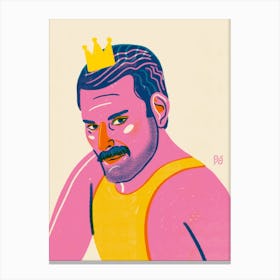 Freddie Mercury Canvas Print