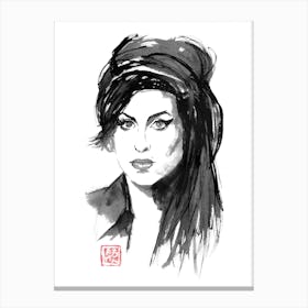 Amy Winehouse Canvas Print