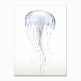 Box Jellyfish Watercolour Painting 4 Canvas Print