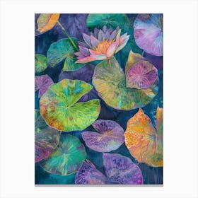 Water Lilies 12 Canvas Print