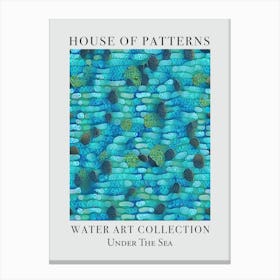 House Of Patterns Under The Sea Water 4 Canvas Print