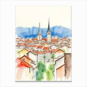 European Escape Canvas Print