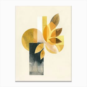 'Yellow Leaves' 1 Canvas Print