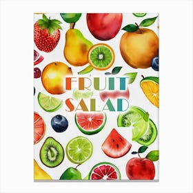 Fruit Salad Canvas Print