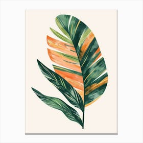 Tropical Leaf 3 Canvas Print