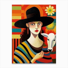  Matisse Bohemian Cowgirl  Canvas Print