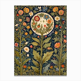 William Morris Tapestry Of Flowers Canvas Print