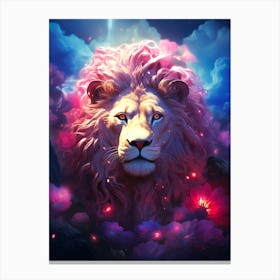 Lion In The Sky 1 Canvas Print