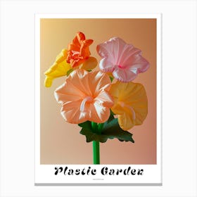 Dreamy Inflatable Flowers Poster Nasturtium 1 Canvas Print