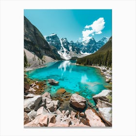 Lake Banff 9 Canvas Print