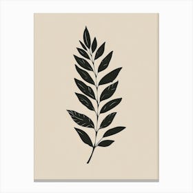 Fern Leaf Canvas Print