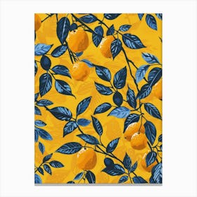 Oranges On A Branch 6 Canvas Print