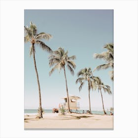 Lifeguard Tower Canvas Print