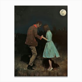 'The Moonlight Dance' Canvas Print