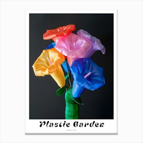 Bright Inflatable Flowers Poster Morning Glory 4 Canvas Print