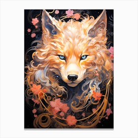 Foxes Canvas Print