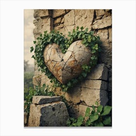 Heart Of Stone 8 Canvas Print