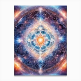 Crystal Healing Canvas Print