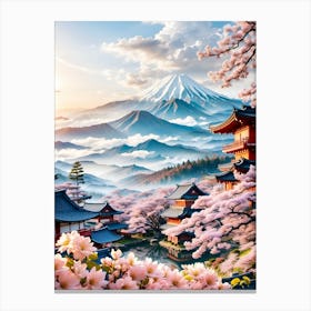 Mt Fuji 7 Canvas Print