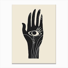 Hand Of God 3 Canvas Print