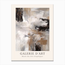 Galerie D'Art Abstract Green 1 Canvas Print