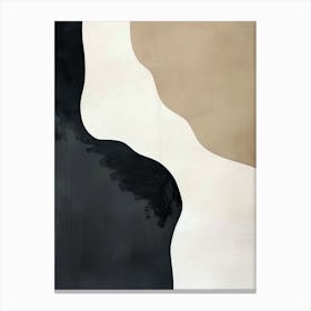 Earthly Motions Minimalist Style Canvas Print