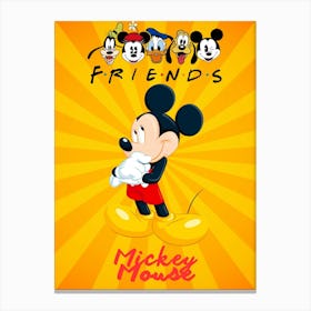 Mickey Mouse 1 Canvas Print