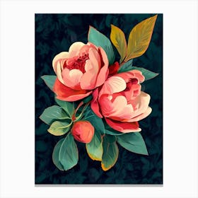 Peonies 6 Canvas Print