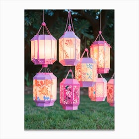 Paper Lanterns Canvas Print