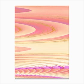 Abstract Pattern In Pink 1 Canvas Print