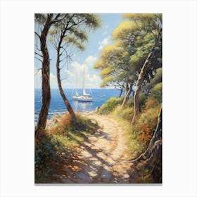 Path To The Sea 2 Canvas Print