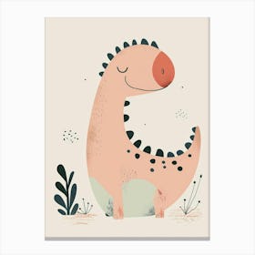 Dinosaur Print Canvas Print