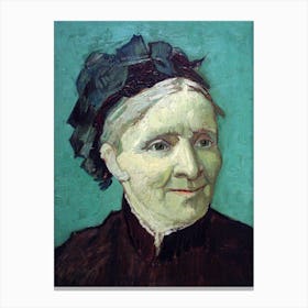 Portrait Of Mother, Vincent Van Gogh Canvas Print
