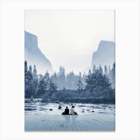 Date in the Nature Canvas Print