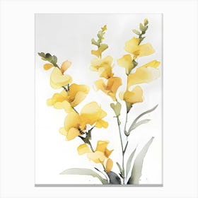 Yellow Flowers 3 Canvas Print