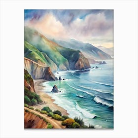 Big Sur Coast Canvas Print