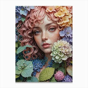 Hydrangea Magic Canvas Print