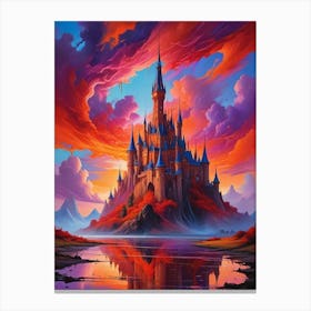 Cinderella Castle 1 Canvas Print