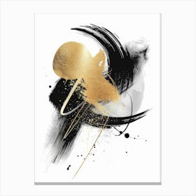 Abstract Gold Canvas Print 7 Canvas Print