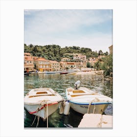 Port City Boats Canvas Print