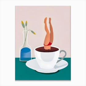 Cup Of Coffee Canvas Print