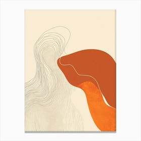 Woman'S Face 3 Canvas Print