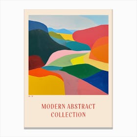 Modern Abstract Collection Poster 78 Canvas Print