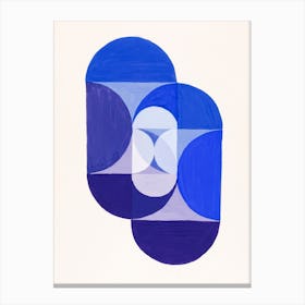 Key Blue, Joseph Schillinger Canvas Print