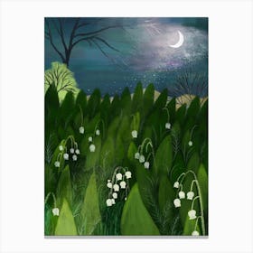 Lily Of The Valley Canvas Print