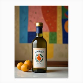 Mantiz Olive Oil Canvas Print