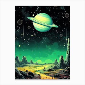 Saturn Canvas Print