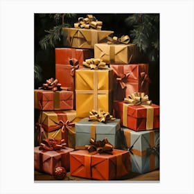 Christmas Presents 10 Canvas Print