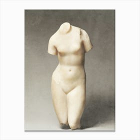 Aphrodite Greek Statue Canvas Print