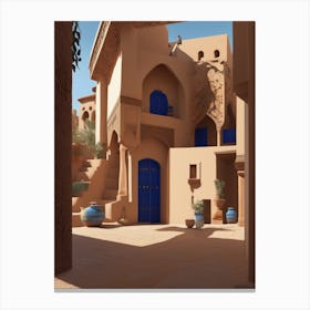 Peaceful Morocco Canvas Print